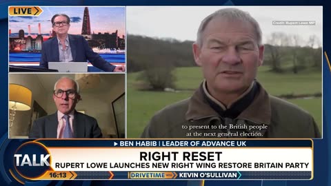 Ben Habib EXPLODES on Nigel Farage and calls him a LIAR for the way he treated Rupert Lowe