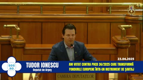 Am votat CONTRA șantajării României cu fondurile europene