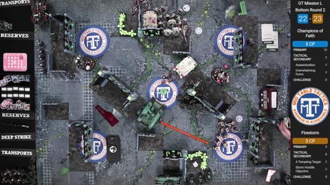 Warhammer 40k Battle Report: Salamanders VS Adepta Sororitas