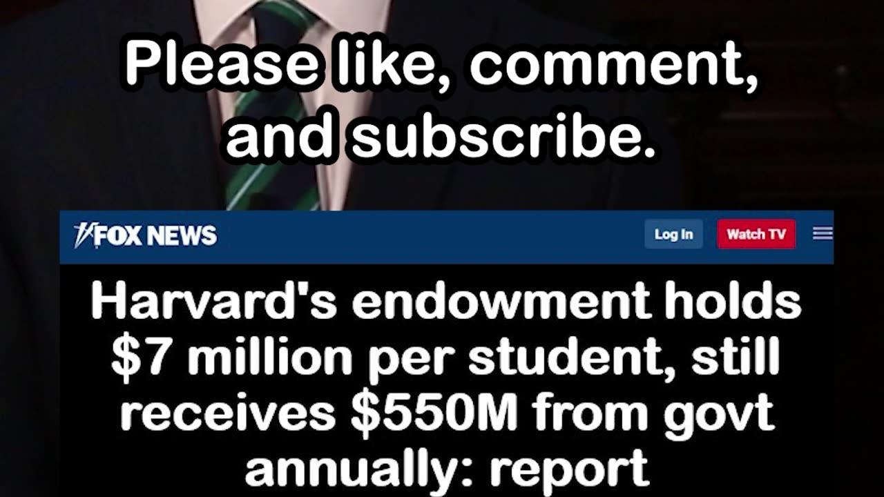 Harvard's Endowment Holds $7 Million Per Student, Still Receives $550M from Govt Annually