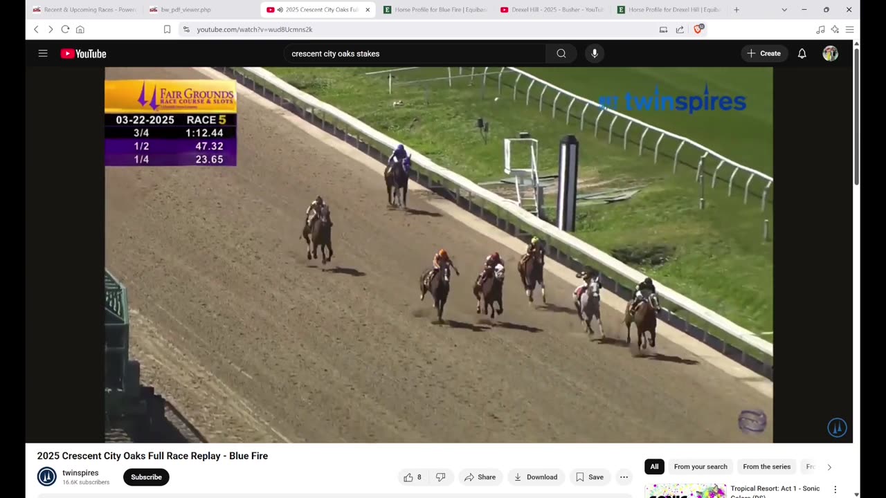Capping Corner - Black-Eyed Susan Stakes 2025 at Pimlico - A Case for the Cox Filly