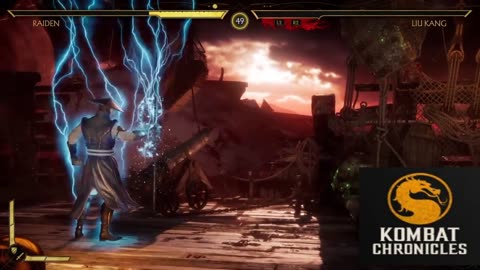 Eternal Liu Kang vs. Raiden