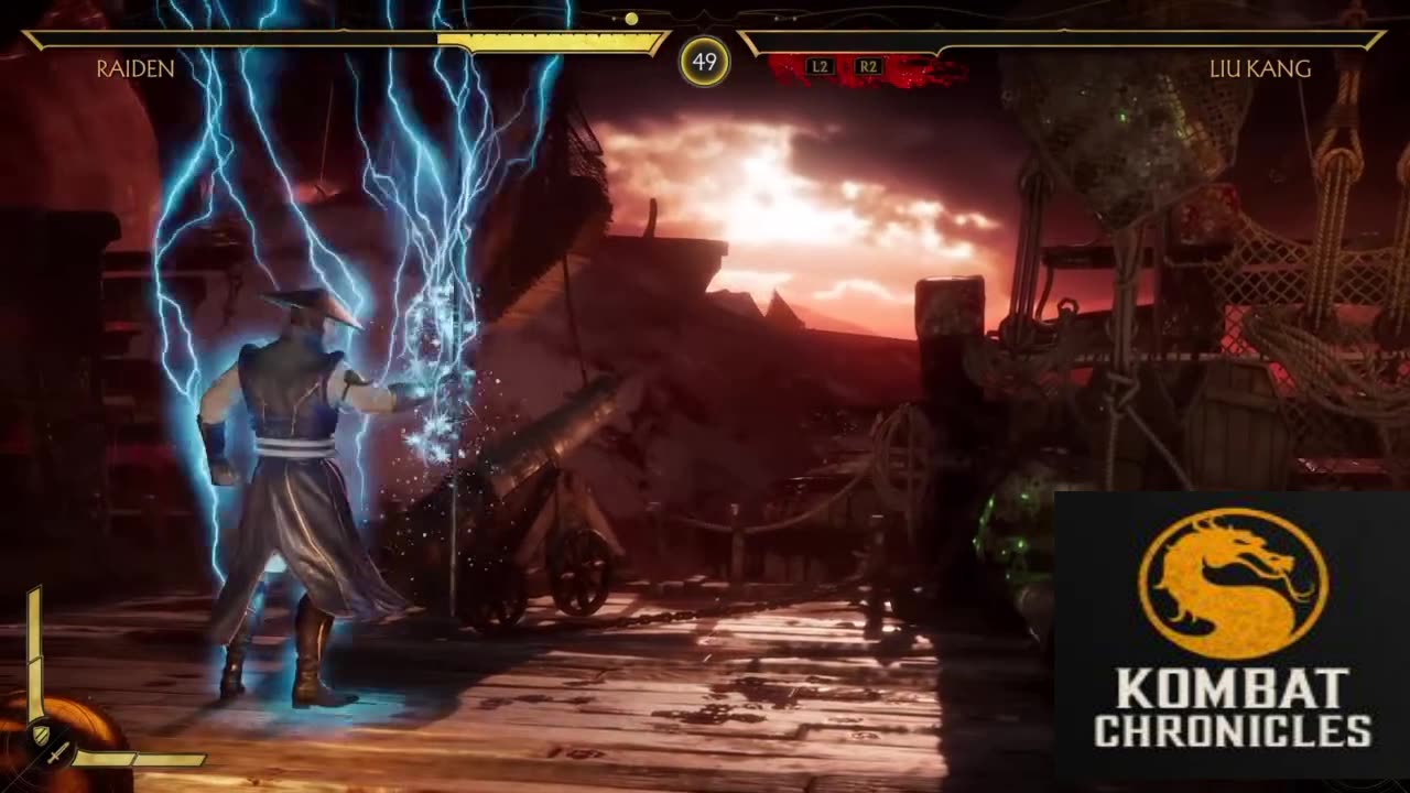 Eternal Liu Kang vs. Raiden