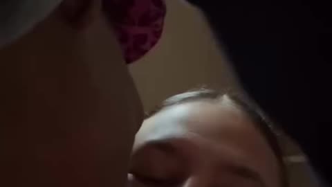 Holly Hennesey kissing her “boyfriend”