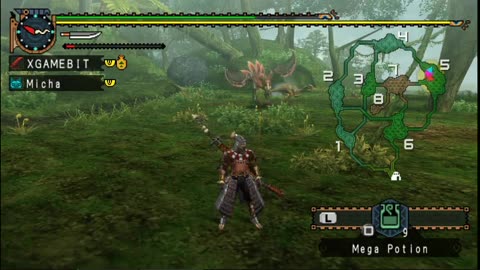 Monster Hunter Freedom Unite HD Psp PC Gameplay Part 36, Hypnocrice #capcom