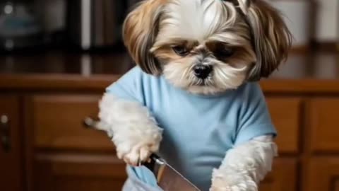 dog cook chef