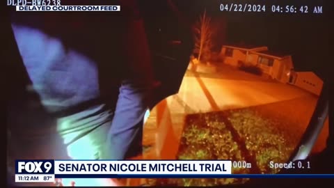Police bodycam reveals Sen. Nicole Mitchell's burglary arrest