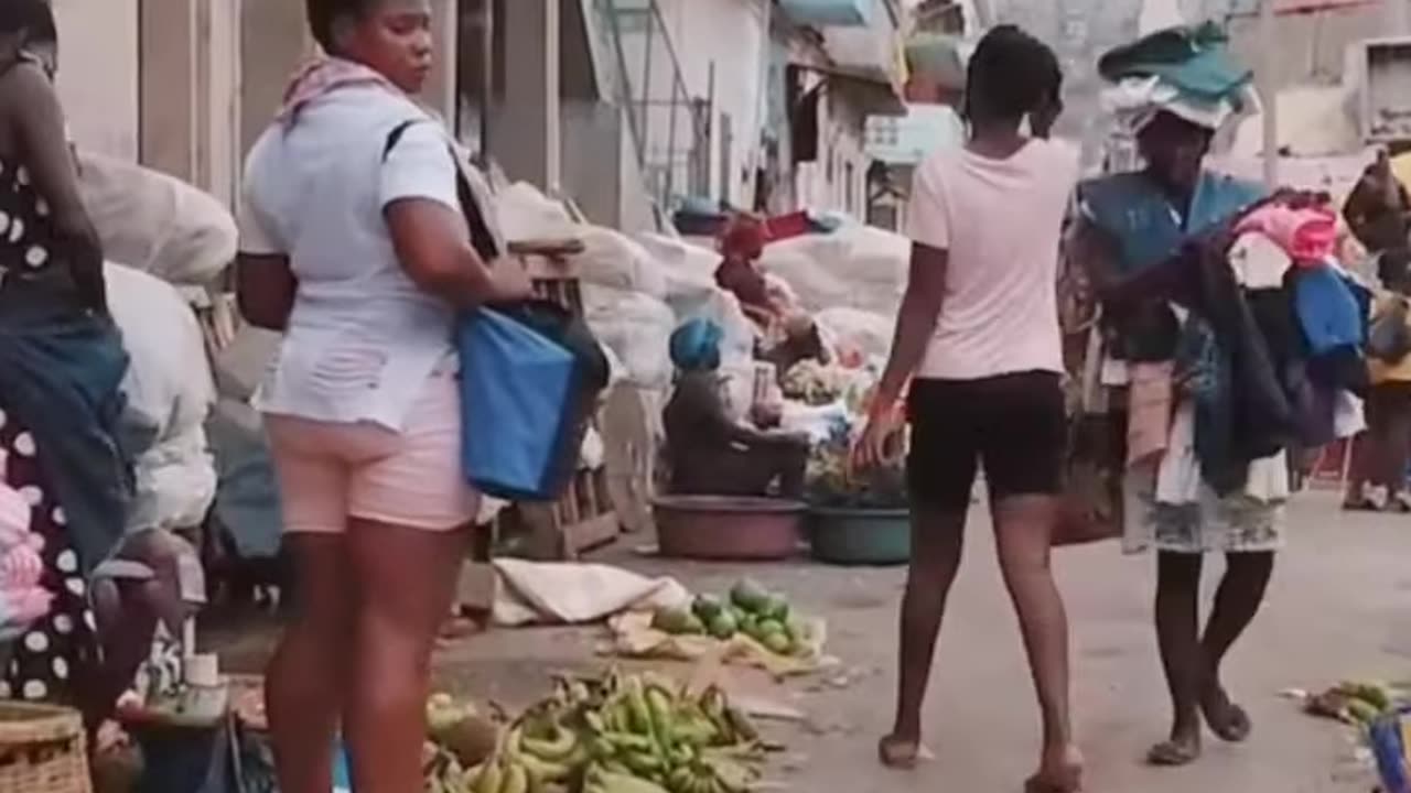 🇭🇹walking around a public market in haiti｜cap haitien