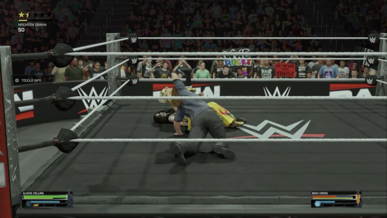 WWE 112 Alexis Collins VS Nikki Cross