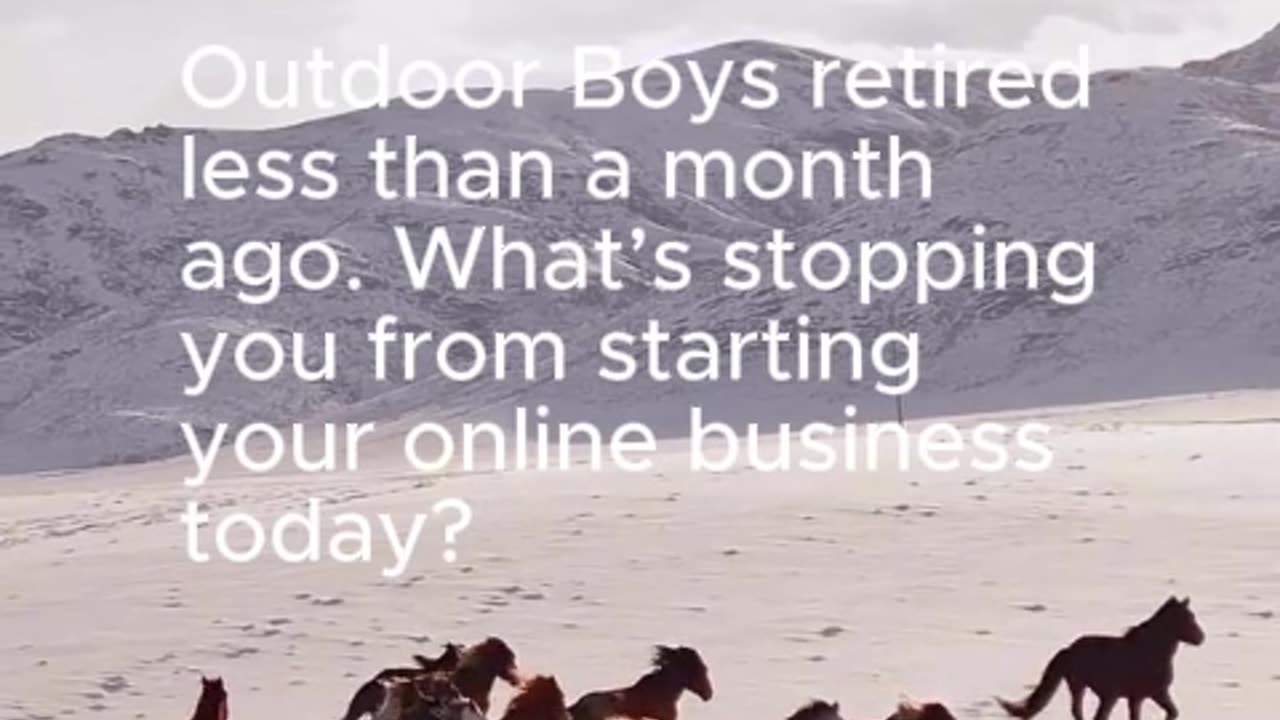 Start that online business today