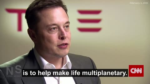 Elon Musk: The Goal of My Companies Is to Minimize Existential Threats to Humanity