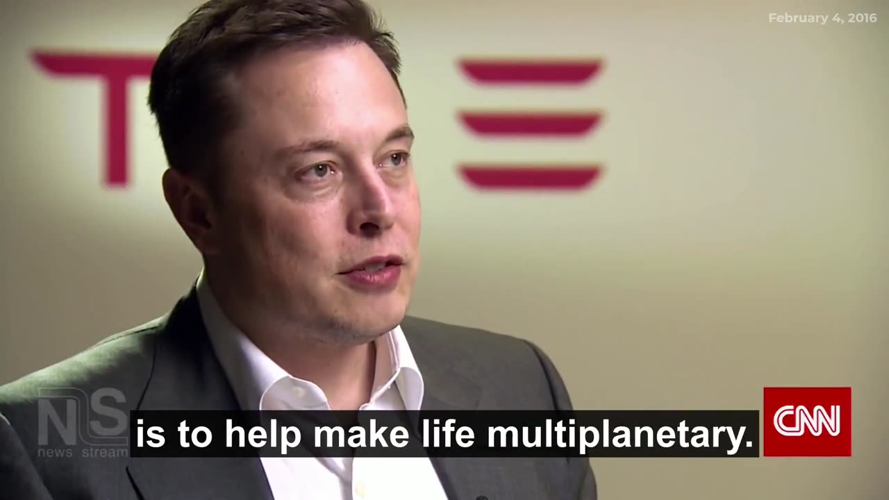 Elon Musk: The Goal of My Companies Is to Minimize Existential Threats to Humanity