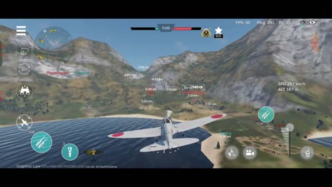 War Thunder Japanese Tier 1 planes gameplay - Ki-27 , D3A1