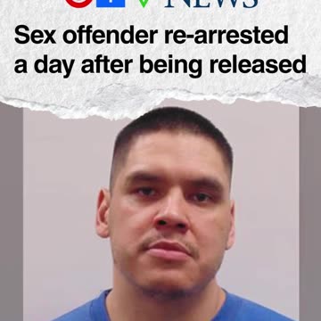 A convicted sex offender in Winnipeg was released on Wednesday