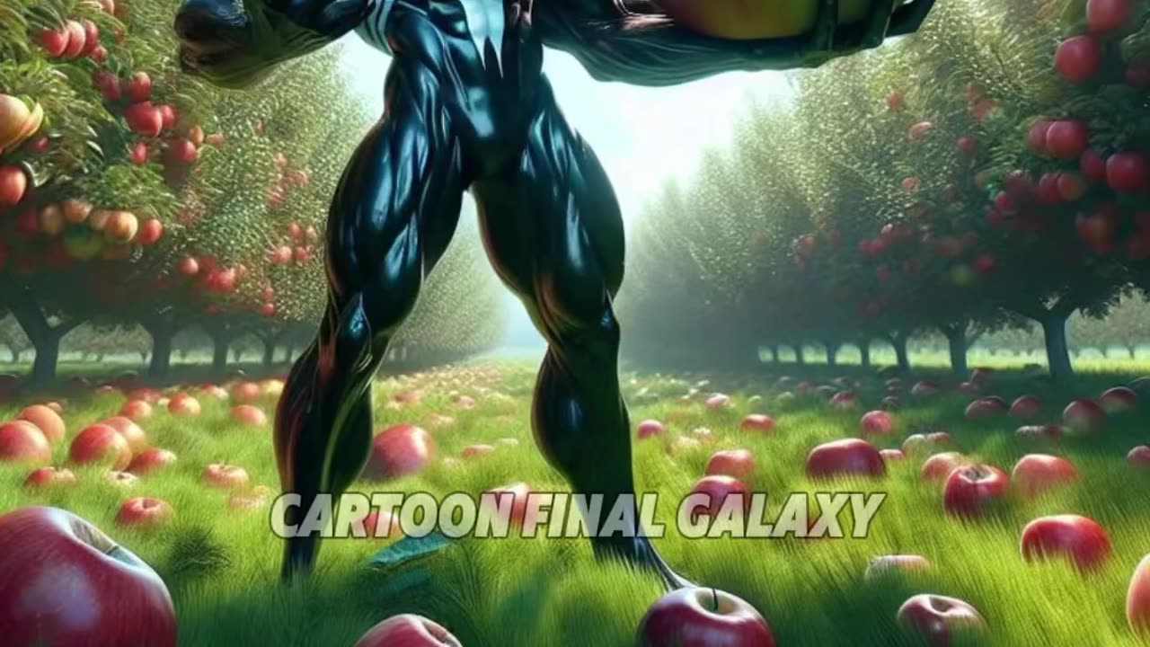 Superheroes Apple Picking 🍎 Venom, Spider-Man, and Captain America! 🛡️