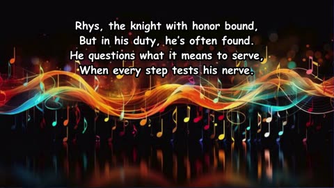 A Song Introducing My Characters of the Book "Secret Path of Shadows"