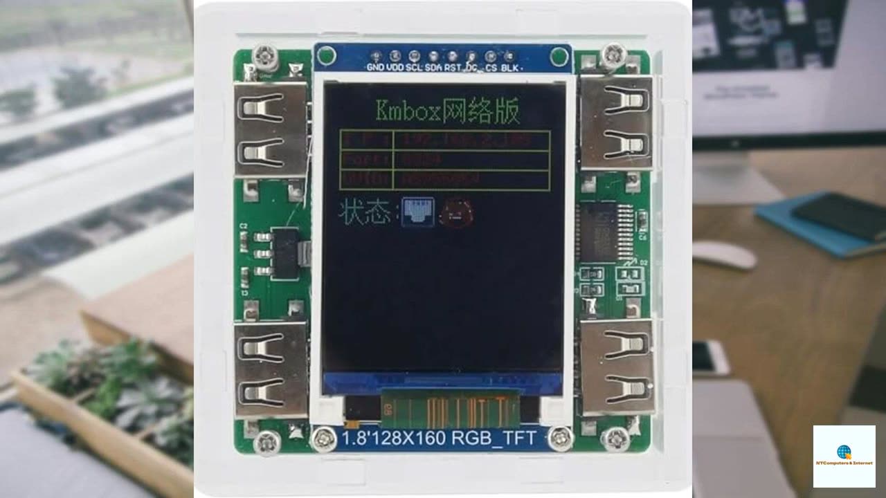 KMBox NET DropArk, Network Mouse and Keyboard Controller and Emulator, DMA AI KMBox-NET, N