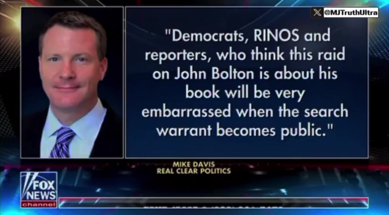 John Bolton may have been Trafficking intelligence to a Foreign Nation