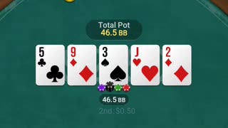 That's eight buy-ins right there spin&go 429