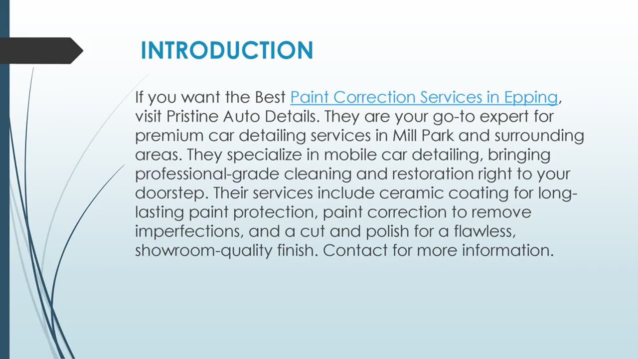 Best Paint Correction Services in Epping
