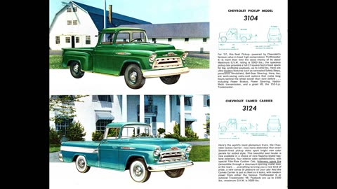 1957 Chevrolet trucks catalog