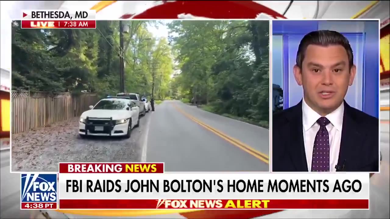 🚨🚨 FBI agents raid the Maryland home of former National Security Advisor John Bolton