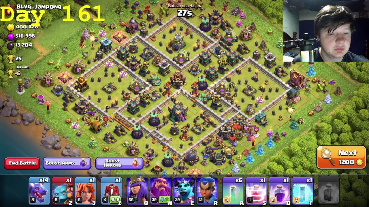 Day 161 of Clash of Clans. [#clashofclans, #coc, #day161]