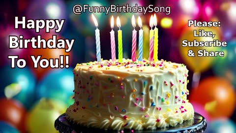 Happy Birthday To You (50s Male Jazz Version) | Vintage Swing Birthday Song for Him