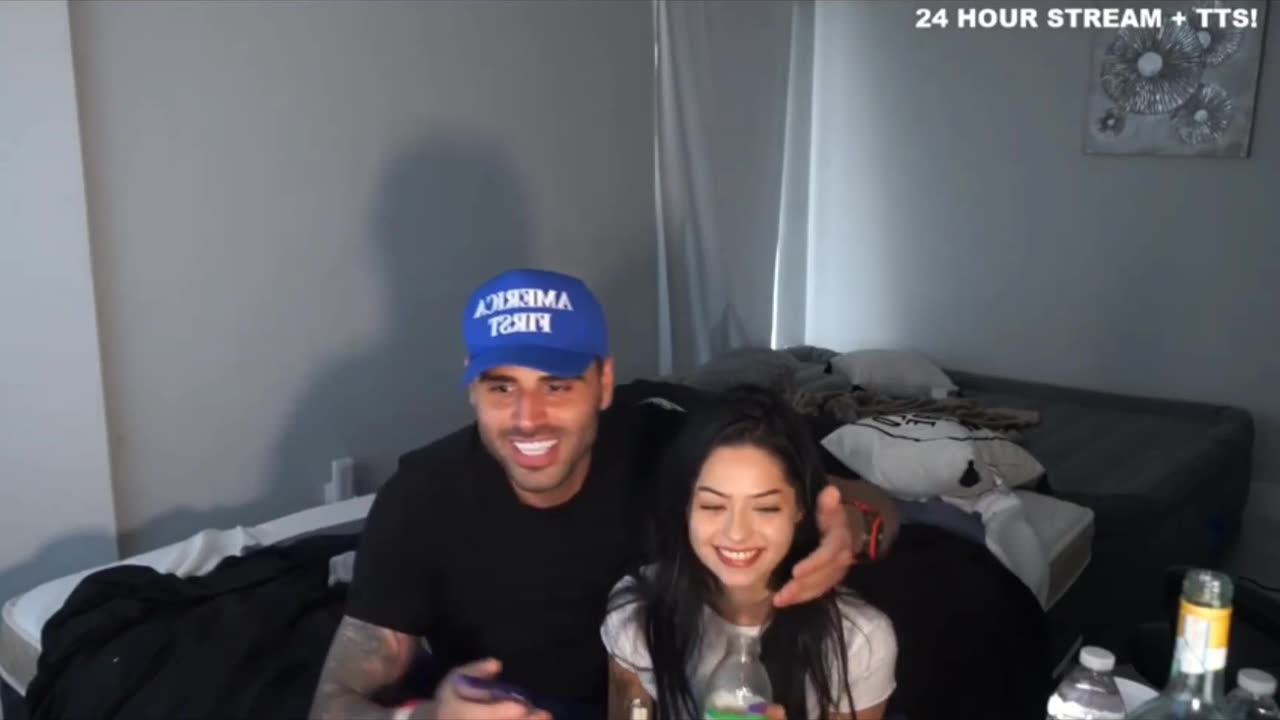Zherka 24 hour stream clips with girl