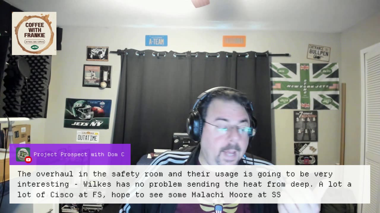 LIVE! Coffee with Frankie | Jets Chit-Chat as Training Camp Ramps Up