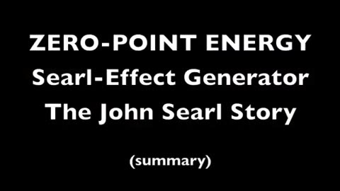 The John Searl Generator