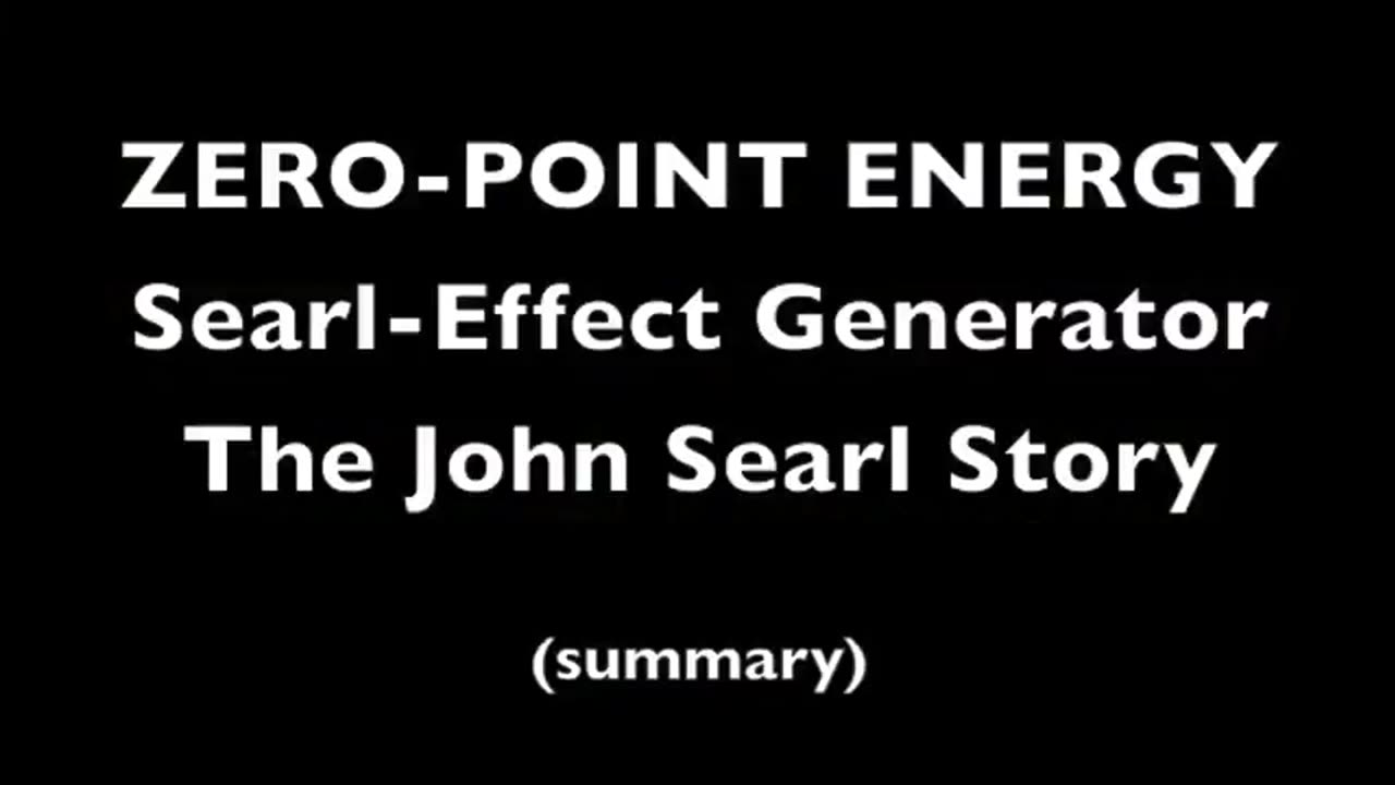 The John Searl Generator