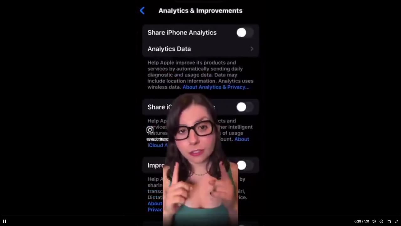 Apple turned on some Big Brother shit in their latest updates. How to turn it all off.