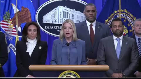 AG Pam Bondi Announces Arrest Of J6 Pipe Bomb Suspect