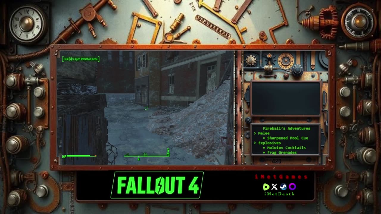 Fallout 4 | Fireball's Adventures | Episode 2 | Starlight Drive-In & Oberland Station