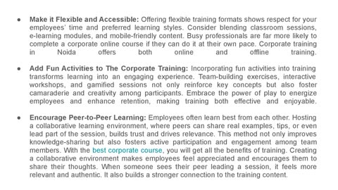 Simple Tips to Get Everyone Interested in Corporate Training Sessions