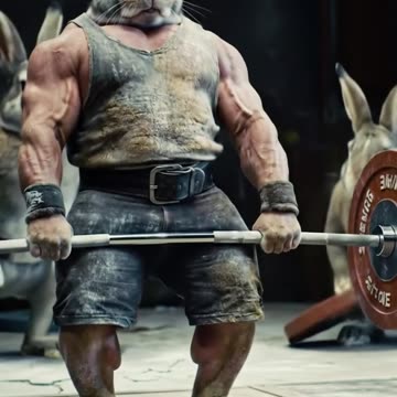 Rabbit Deadlifting Personal Best