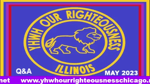 Sabbath with YHWH OUR RIGHTEOUSNESS Chicago [Friday, May 2, 2025] 8:00 p.m. Central/9:00 p.m. Eastern (Jews are Edomites, descendants of Esau. Jews are not Yisraelites)