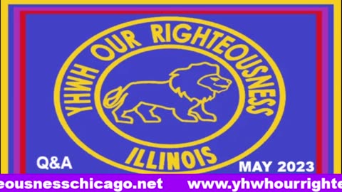 Sabbath with YHWH OUR RIGHTEOUSNESS Chicago [Friday, May 2, 2025] 8:00 p.m. Central/9:00 p.m. Eastern (Jews are Edomites, descendants of Esau. Jews are not Yisraelites)