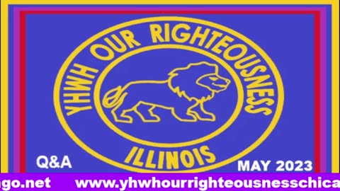 Sabbath with YHWH OUR RIGHTEOUSNESS Chicago [Friday, May 2, 2025] 8:00 p.m. Central/9:00 p.m. Eastern (Jews are Edomites, descendants of Esau. Jews are not Yisraelites)