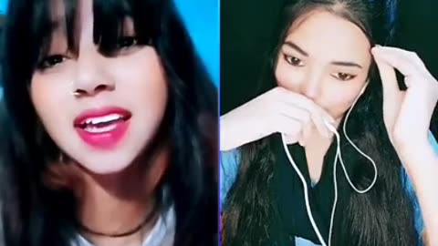 Bangladeshi beautiful Queen monika vs indian items girls Anika bigo live open show pat -1