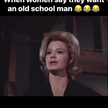 OH YOU WANT A OLD SCHOOL MAN NOW, DO YA?