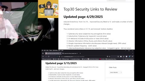 Top30 cybersecurity News List updated