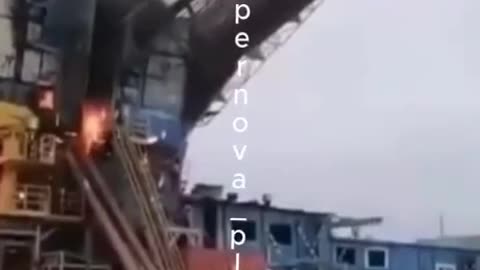 🔥 Yamal, Russia, fire at Kharapurneftegaz facility!