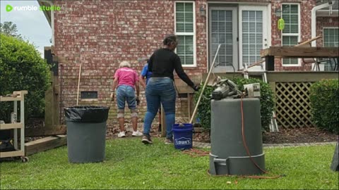sunday funday house project w/Parents