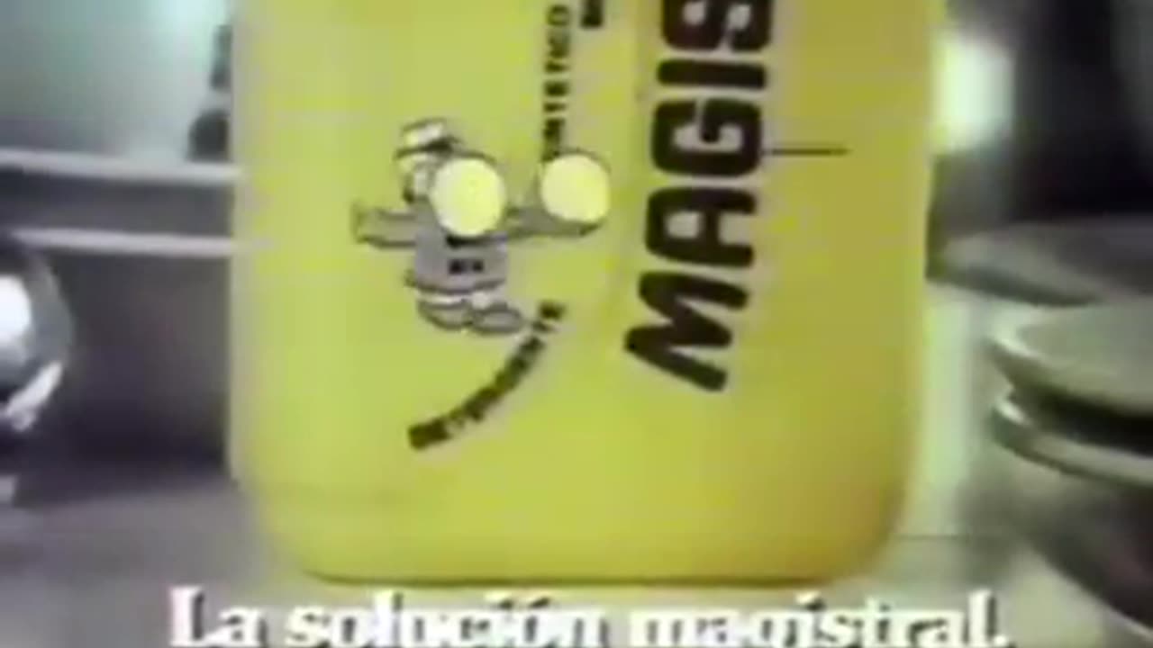 Detergente Magistral - Vieja publicidad con Watson