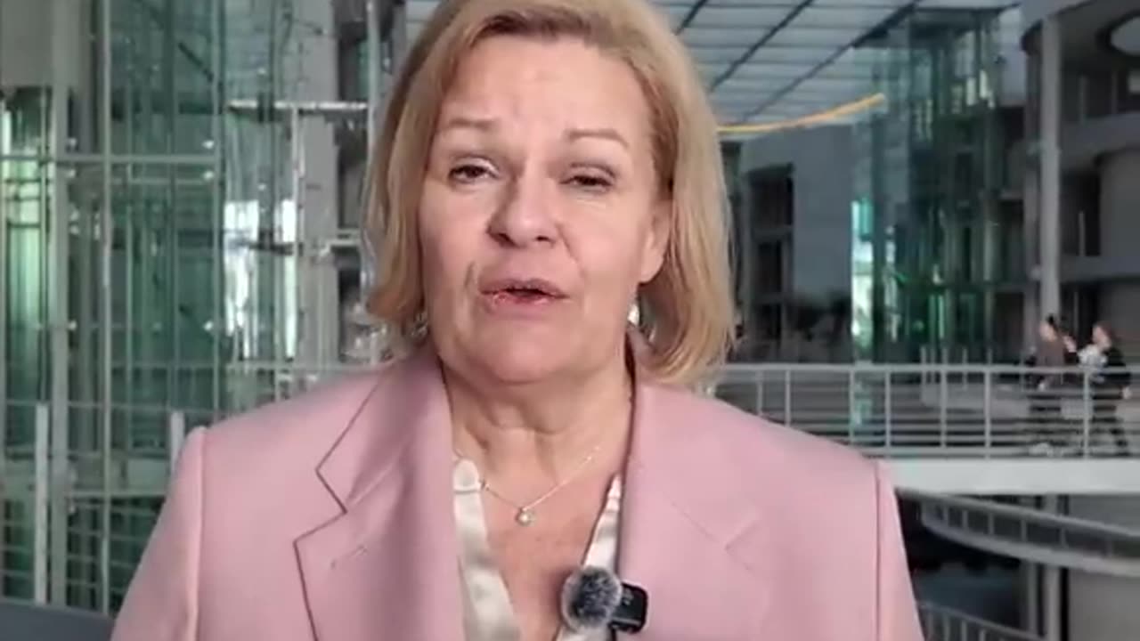 Interessant - Nancy Faeser, Kein April Scherz "Wir sind alle gleich vor dem Gesetz"!