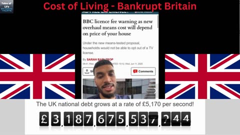 Cost of Living - Bankrupt Britain UK Rants