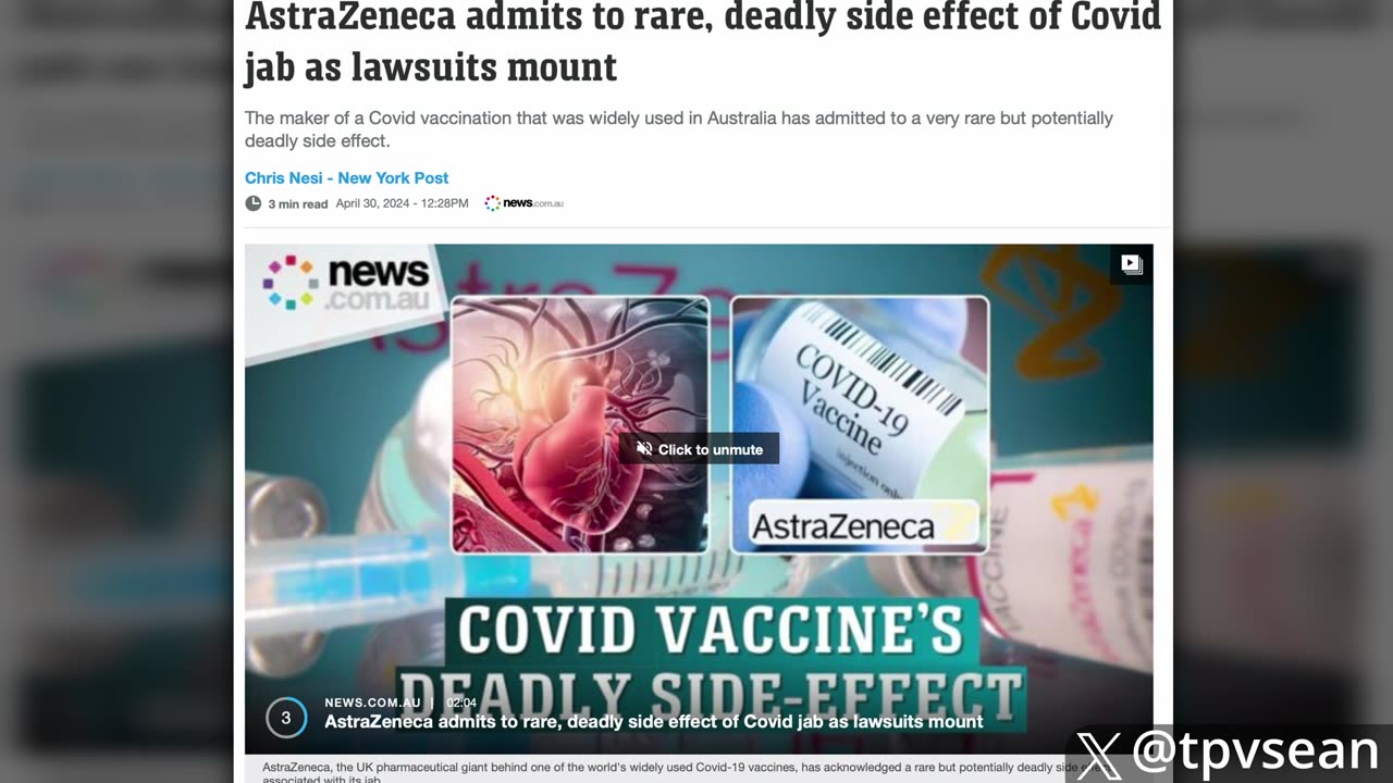 TPV - Doctors Vaccinated With Same mRNA Batch are Dropping Dead Simultaneously 4-21-25