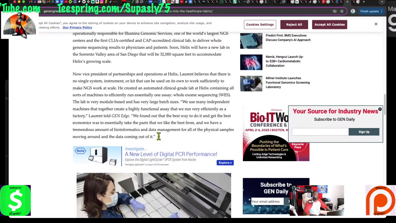 Operation Nightshade, Chinese DUMBs, Operation Helix, Illegal Genetic Testing, Cursed Bloodlines